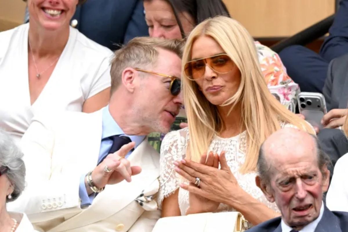 Tess Daly at Wimbledon