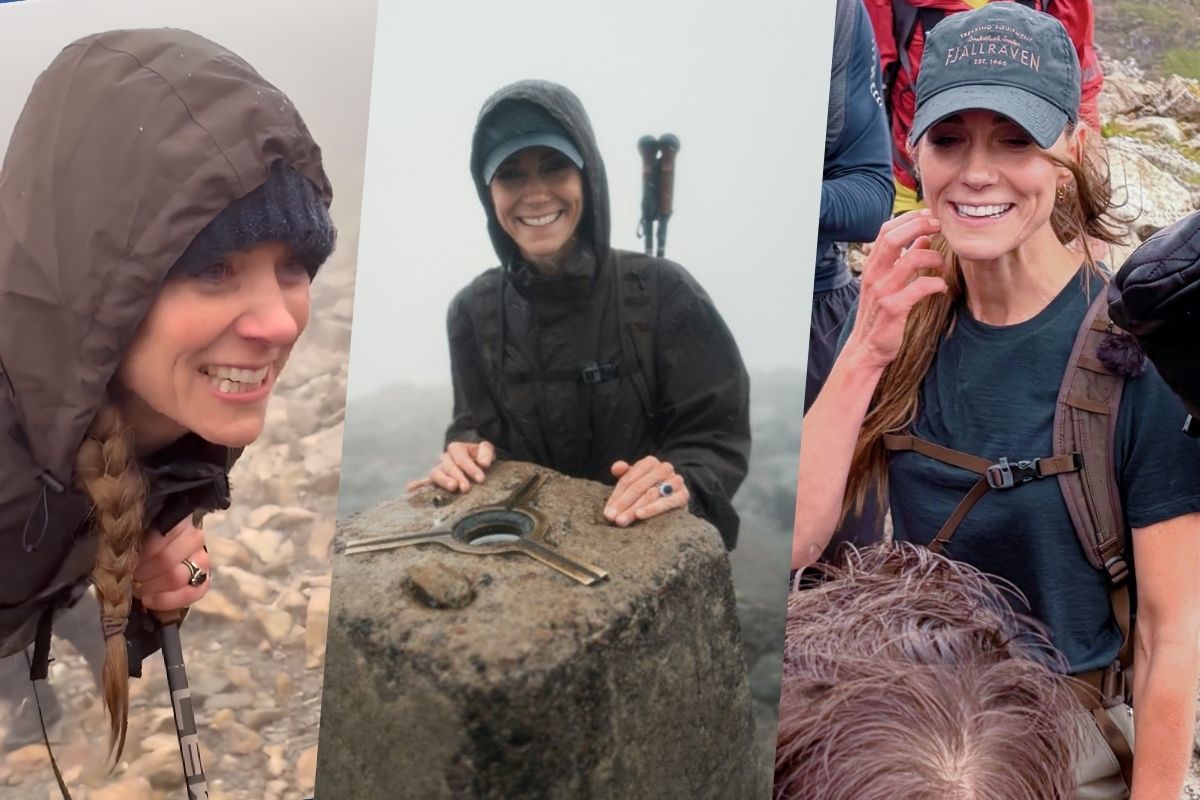 The Princess of Wales had a walkabout moment on Ben Nevis while completing her Three Peaks Challenge