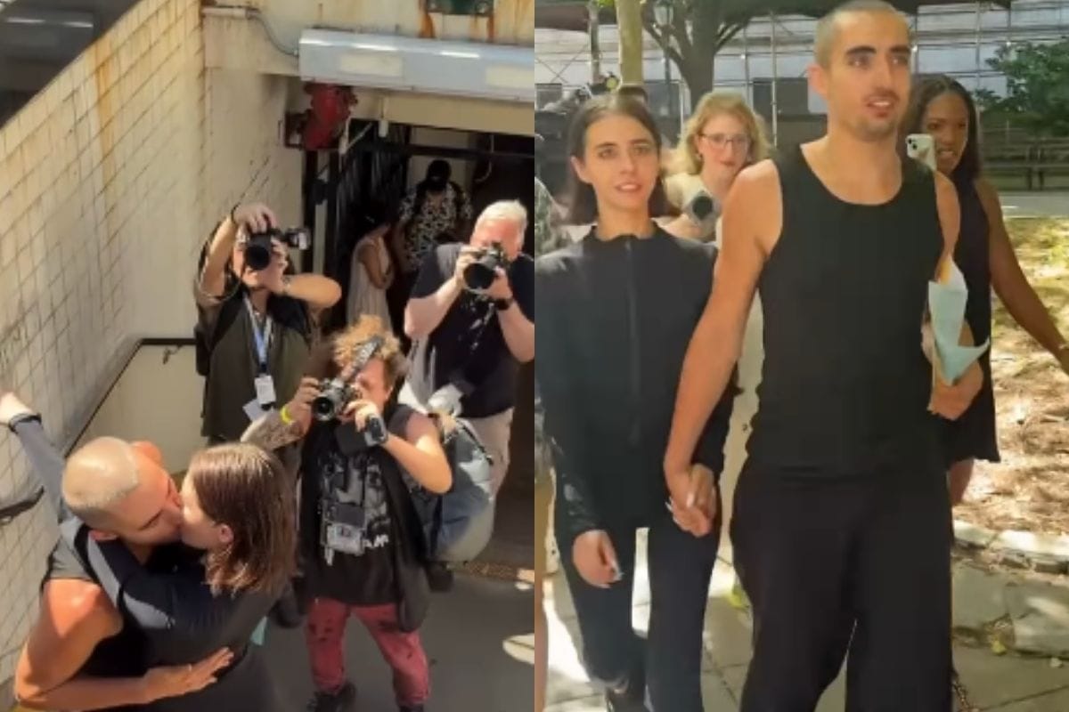 Angela Nikolau and Ivan Beerkus released after an unidentified person reportedly paid their bail.