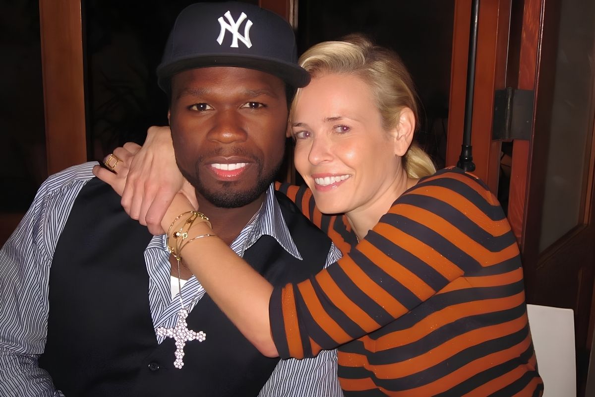 Chelsea Handler and 50 cent