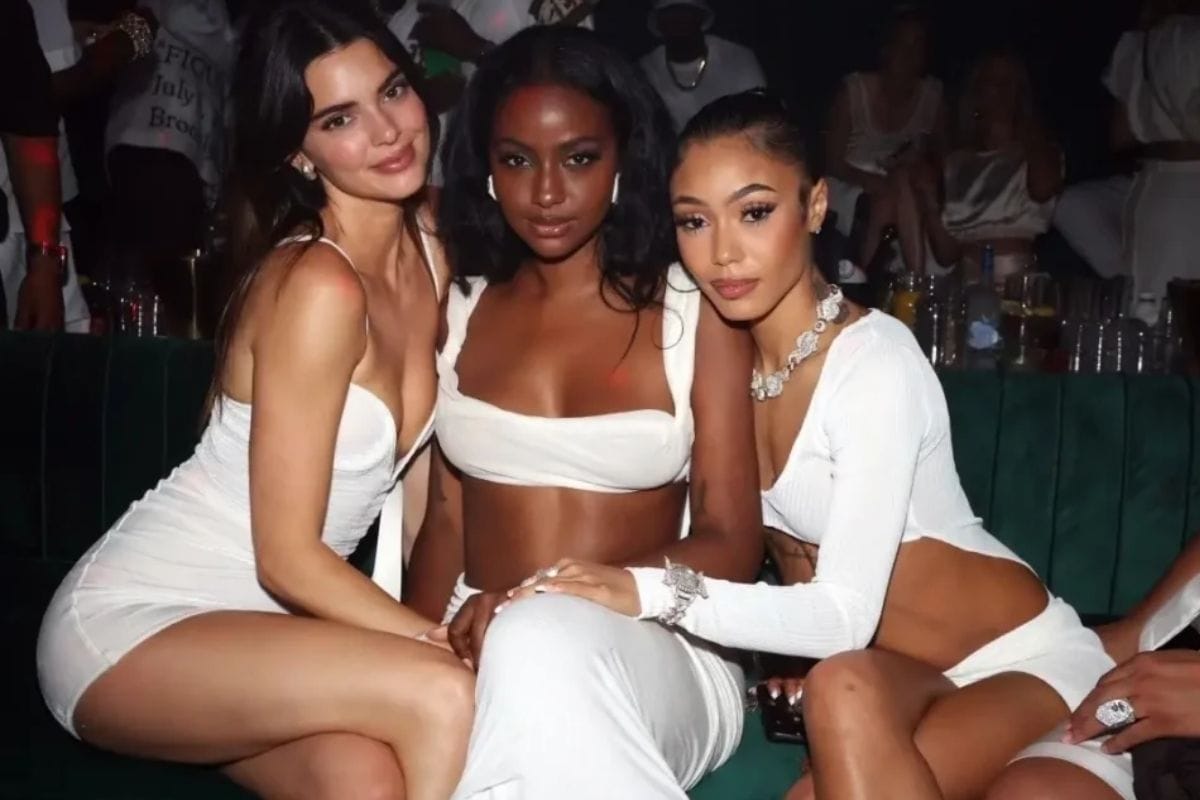 Kendall Jenner at Michael Rubin’s 2026 White Party