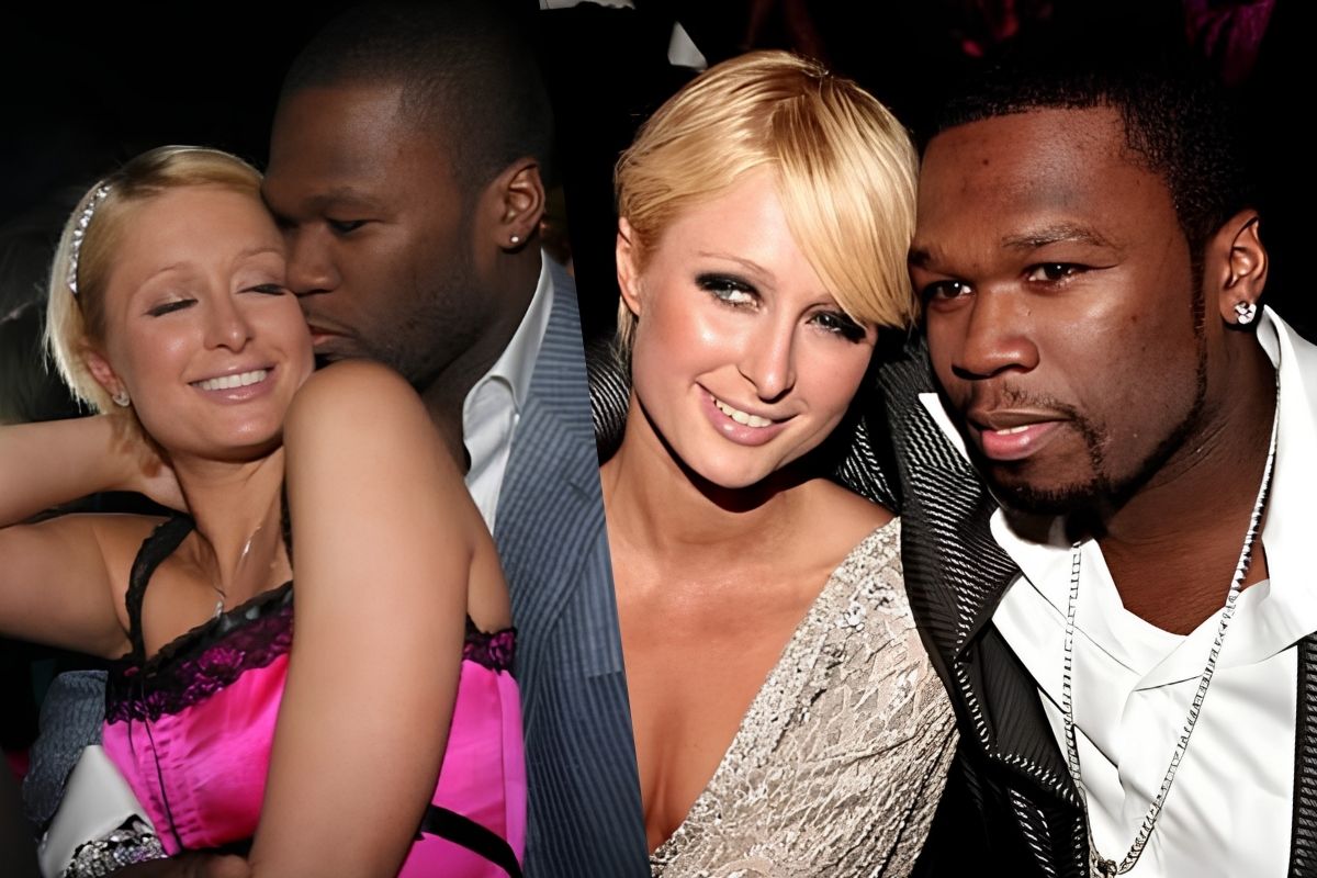 Paris Hilton and 50 cent