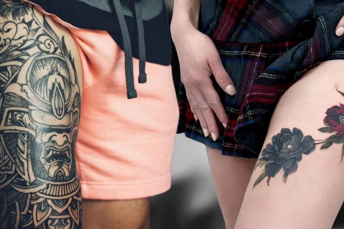 Thigh Tattoos For Men and Women